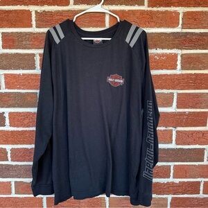 Harley-Davidson long sleeve black tee✨🏍️
